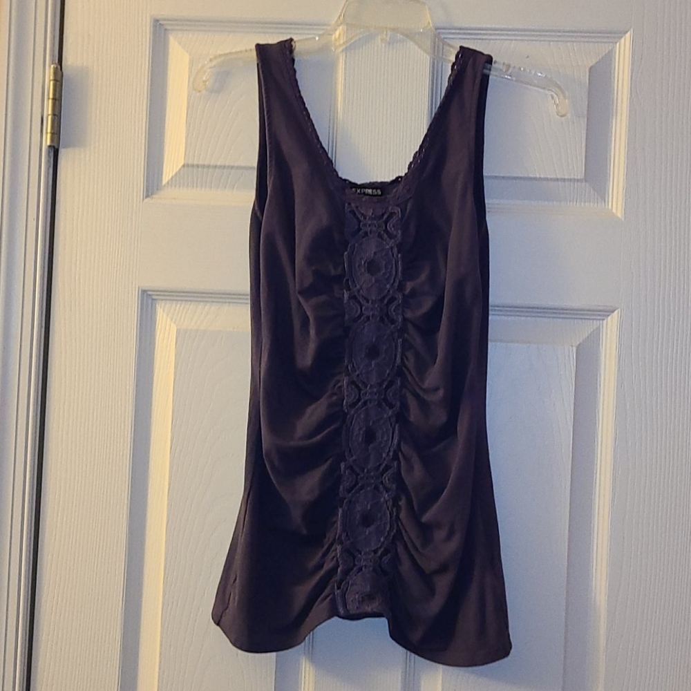 Express crochet tank